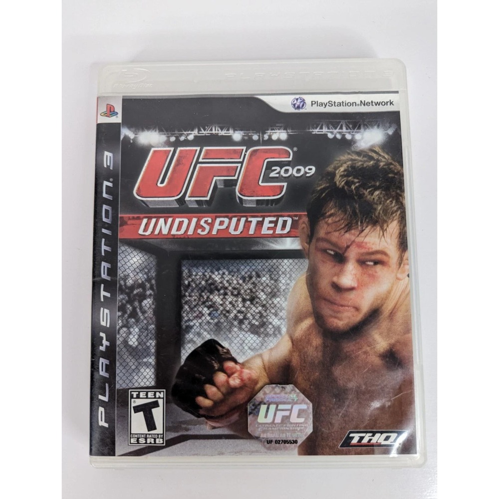 UFC 2009 Undisputed Sony PlayStation 3 PS3 MMA Fighting Game BLUS-30299 THQ